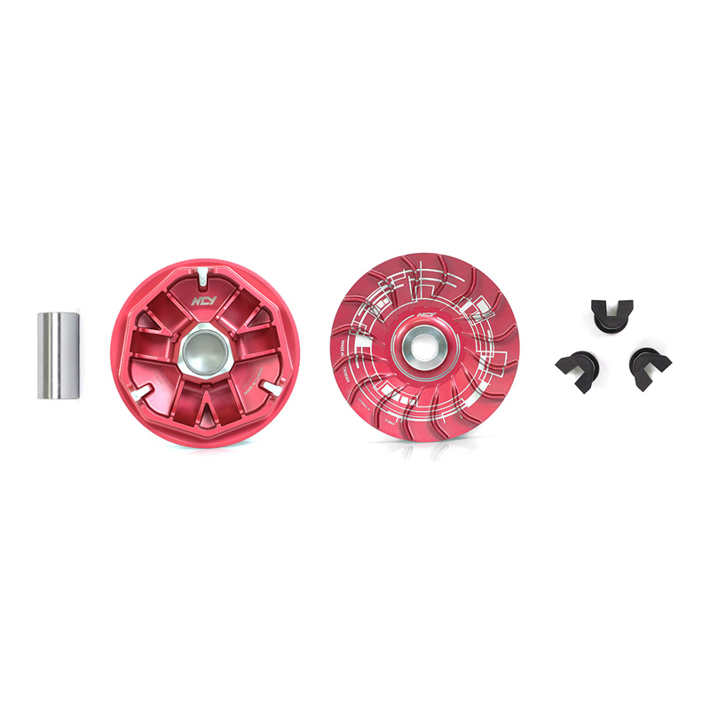 YAMAHA N-20 Front Pulley W/ Slider+Bush + Drive Face Assy./ Berry Red For X-MAX 300
