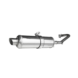 YAMAHA MIO 110 Stainless Steel Round Exhaust Pipe