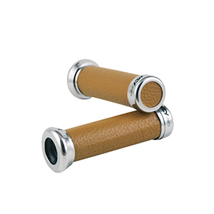 Universal Retro Leather Grips